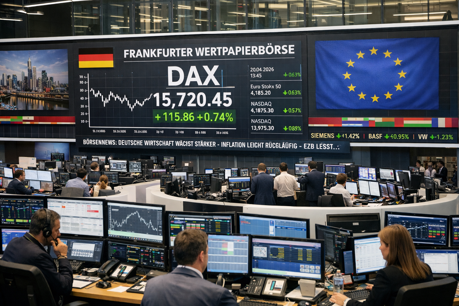 DAX and European index futures crashing on Monday May 18 amid Iran war escalation