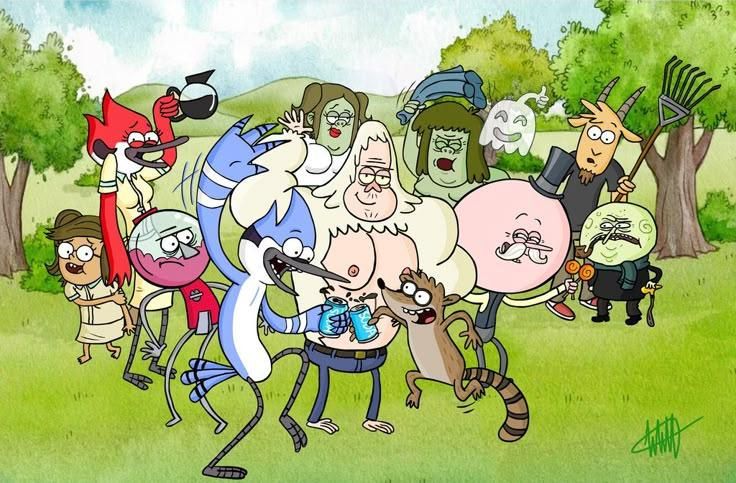 Regular Show revival announcement featuring the original characters in new adventures