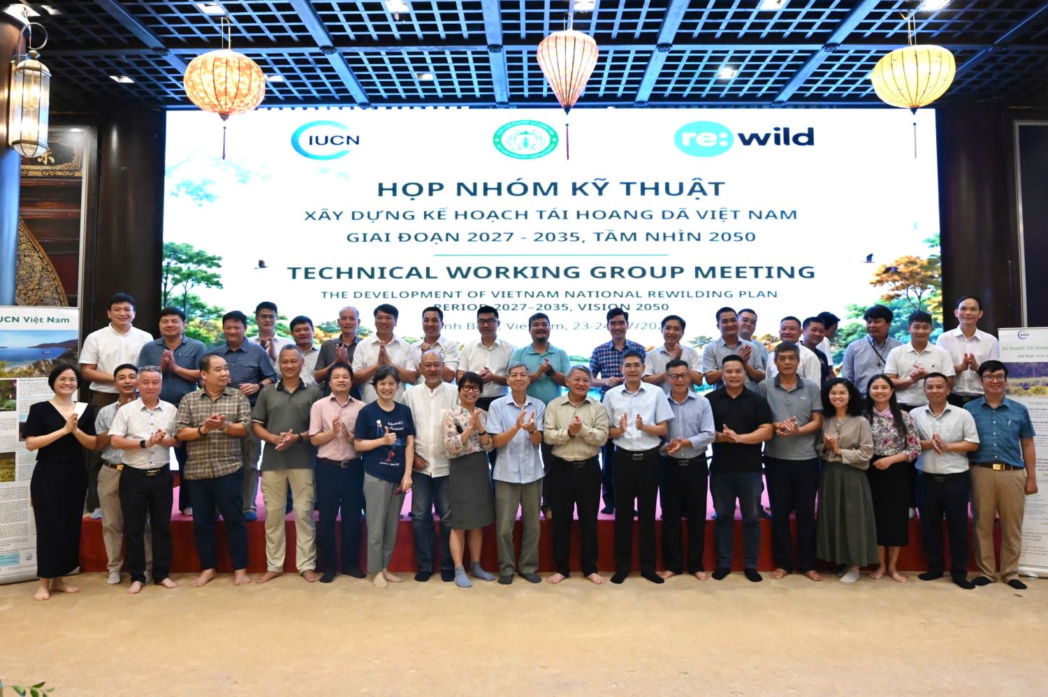 Representatives meet in Ninh Binh to shape Viet Nam's first National Rewilding Plan