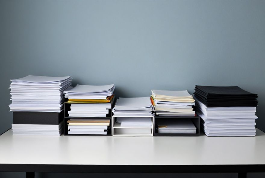 A tidy, decluttered space illustrating intentional minimalism