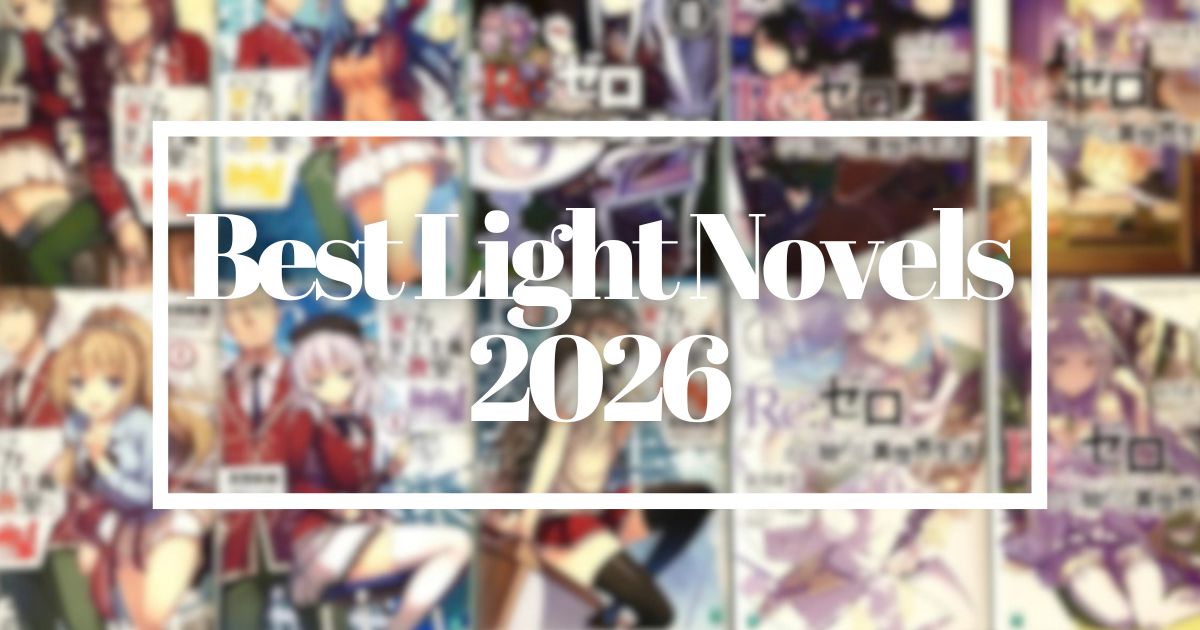 Japan Web Magazine's best light novels of 2026 feature