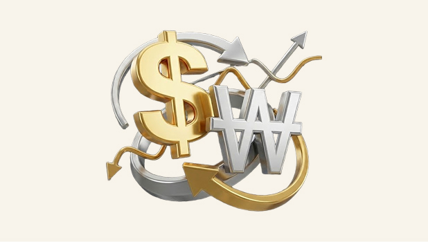 KRW/USD Exchange Rate Trend