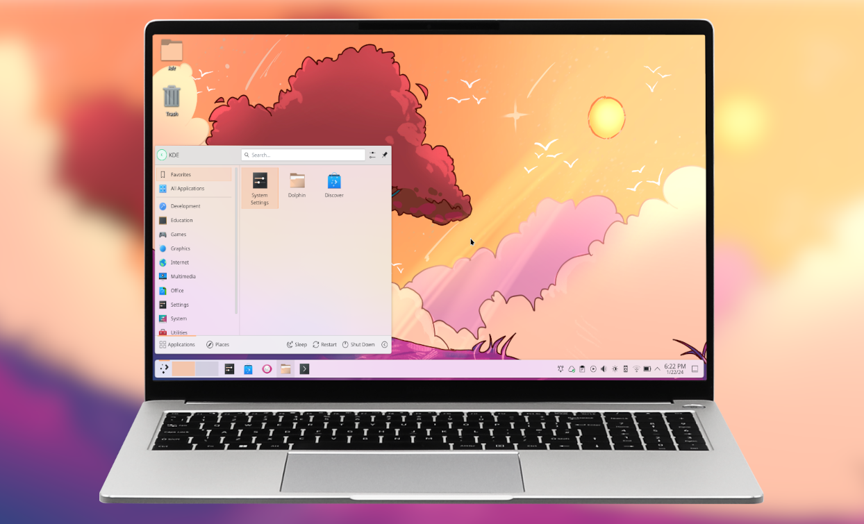 KDE Plasma 6.8.2 Release Notice Page