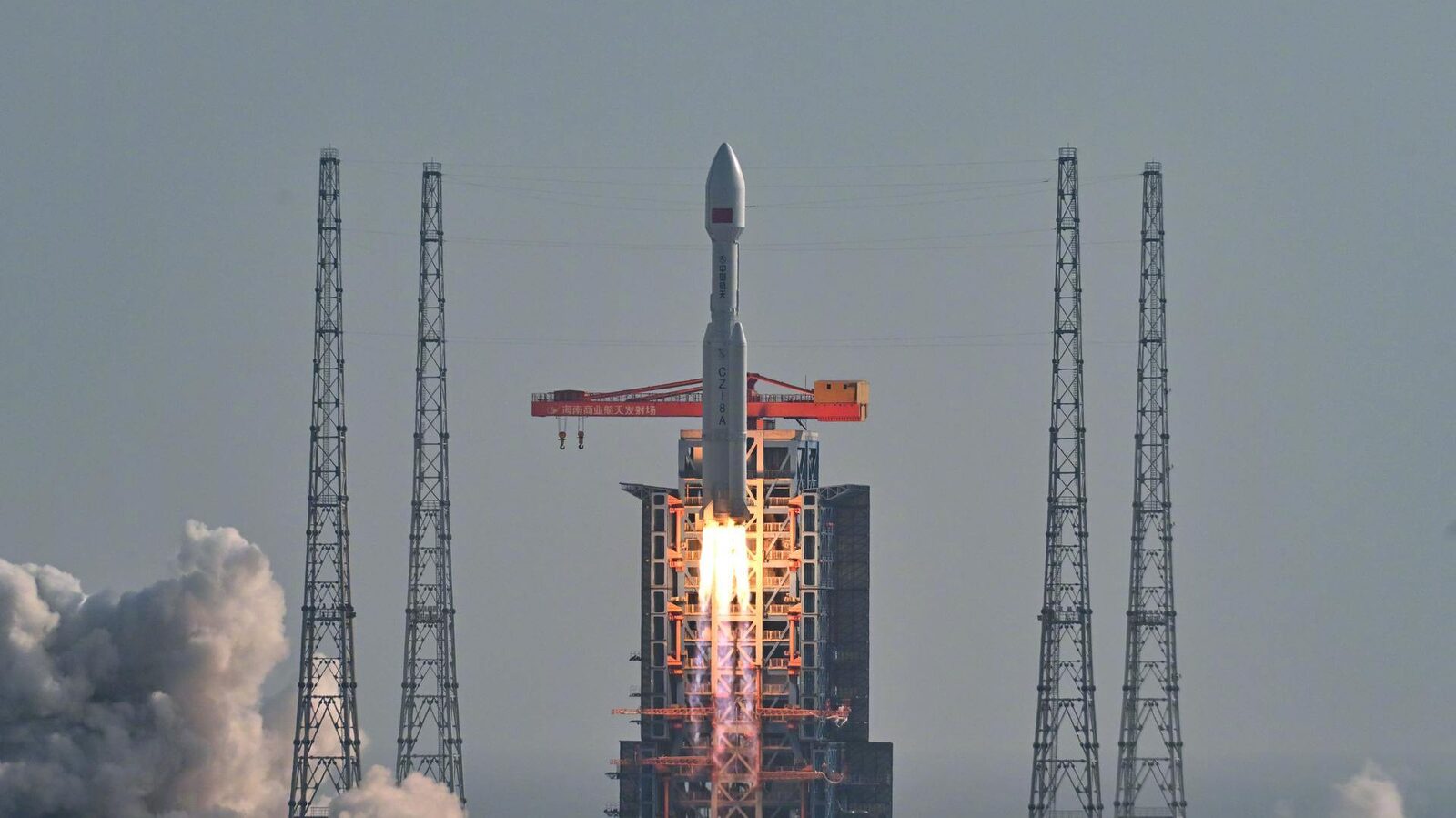 K2 Space satellite manufacturing facility and spacecraft under production