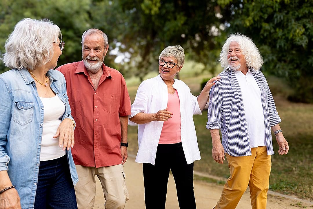 Adults taking steps to support cognitive health