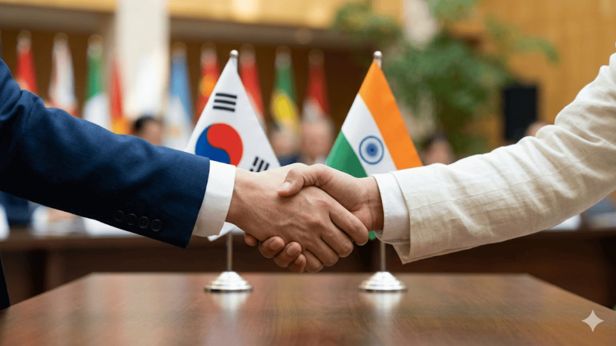 India-Korea Trade Cooperation Image