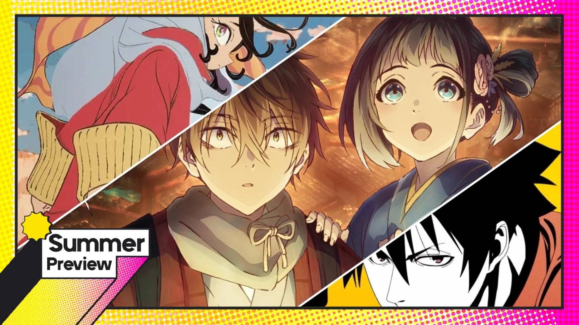 Summer 2026 anime season preview visual