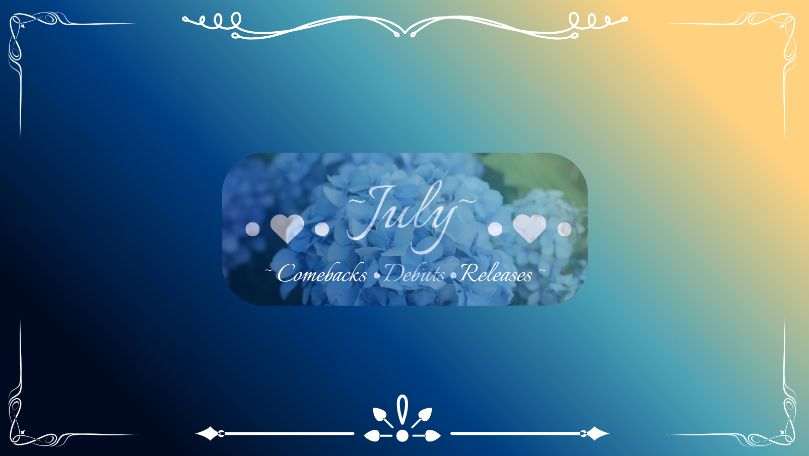 July 2026 K-pop Releases