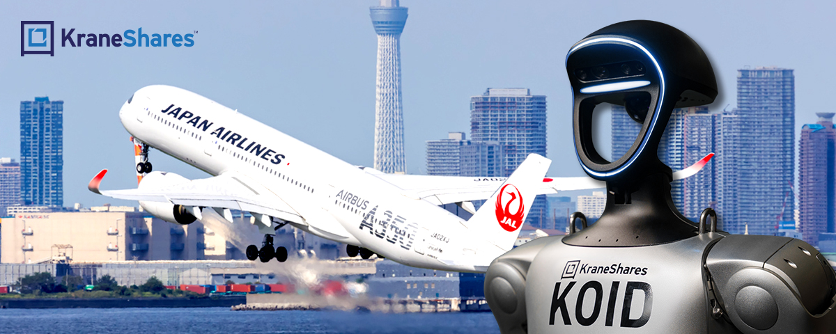 KraneShares humanoid robotics 2026 cover: industry moving from pilot to platform