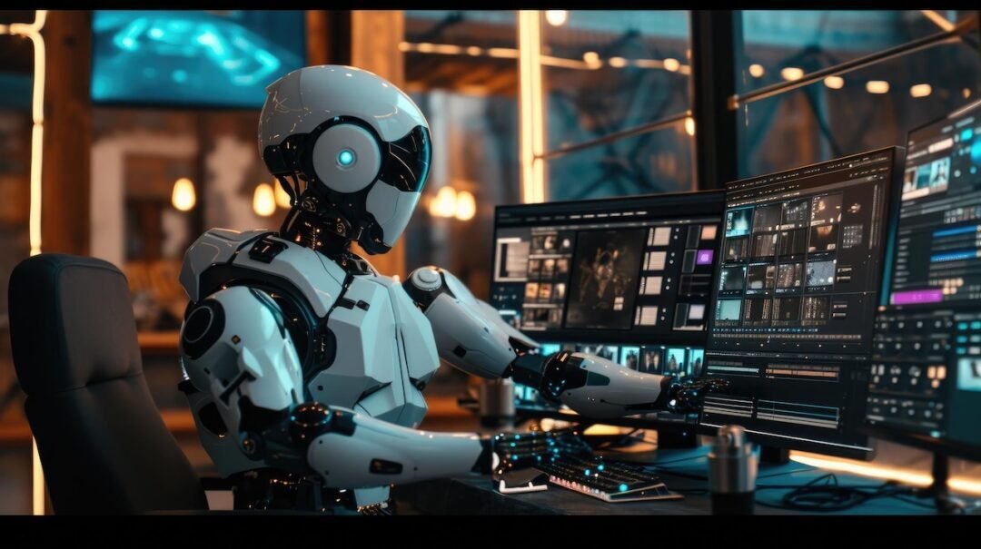 HeyGen's integrated AI video production interface