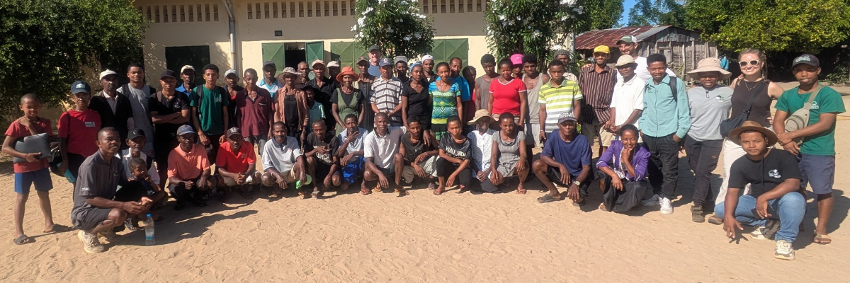 Greg Dye visiting SAVA region forest restoration sites in Madagascar