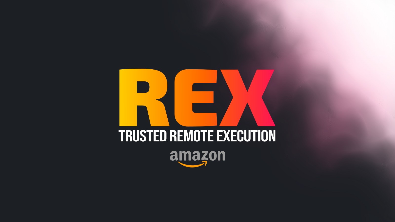 Amazon Rex open-source project logo and announcement