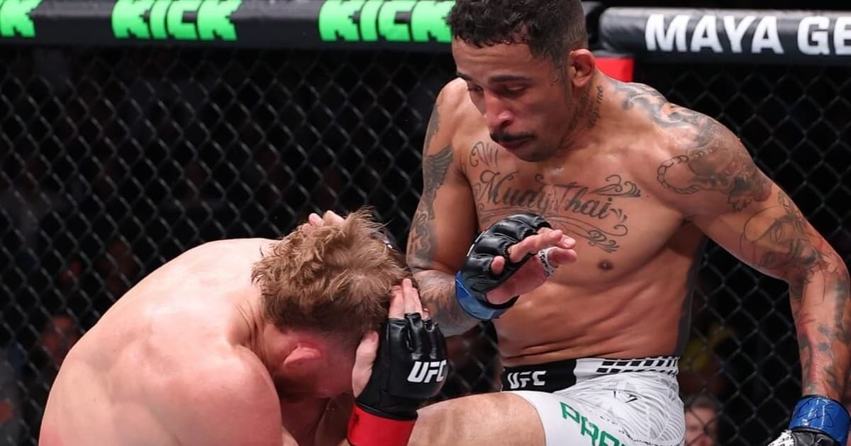 Carlos Prates in UFC action before his reported new contract