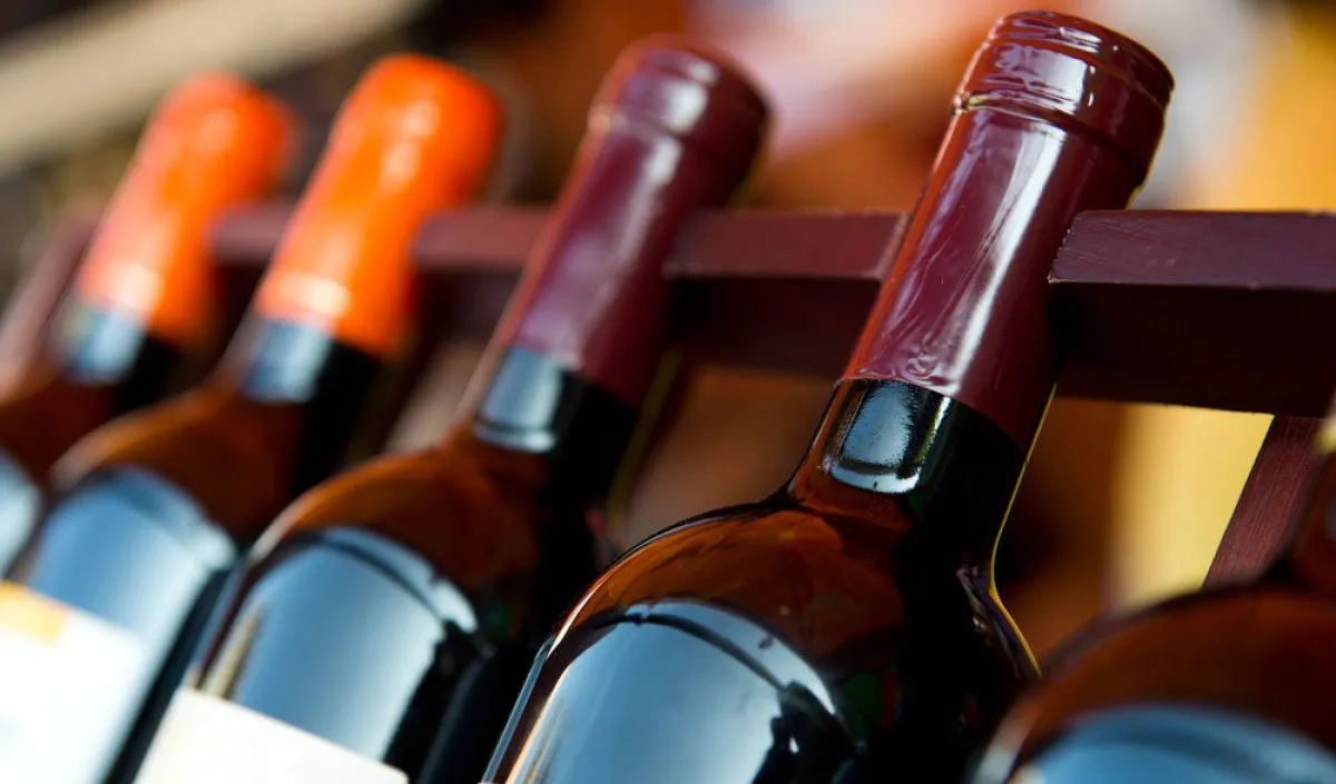 Moldovan wine being prepared for export