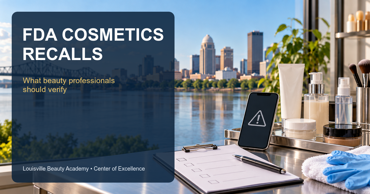FDA cosmetics recall guidance document
