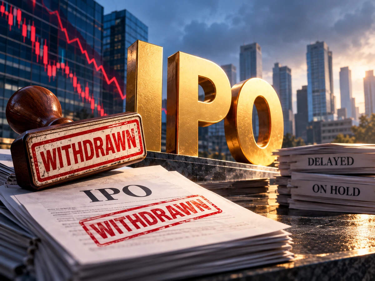 Headline graphic regarding global IPO market setbacks
