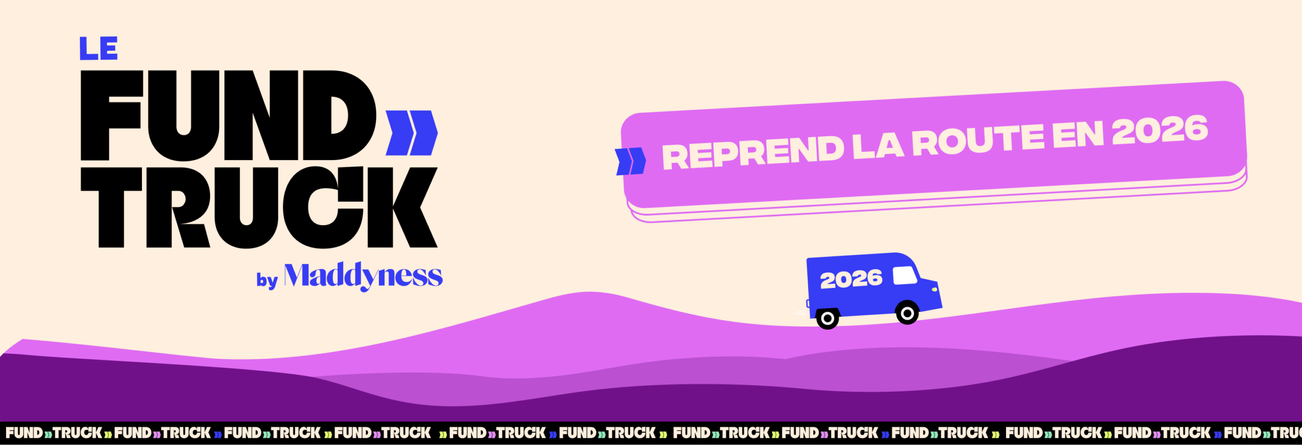 Bannière Retour Fundtruck 2026