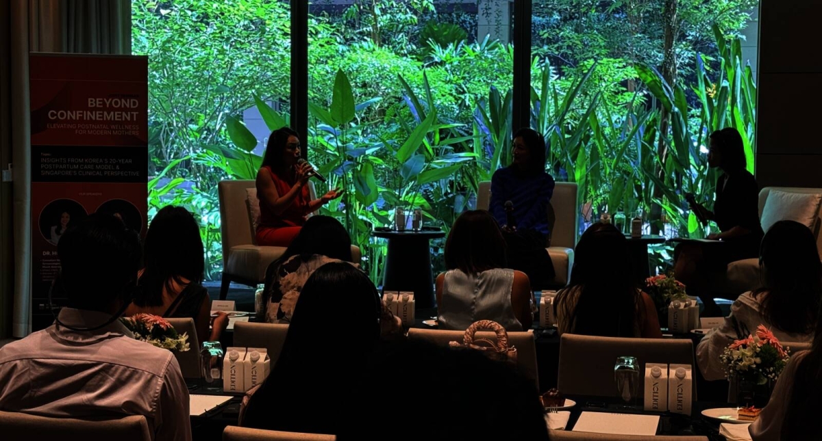 Singapore and Korean clinicians at the Joint Postnatal Recovery Seminar