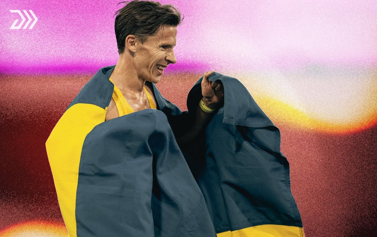 Andreas Almgren competes at the European Athletics Championships