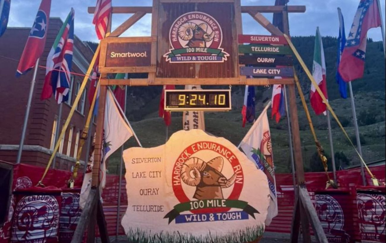 Hardrock 100 mountain terrain