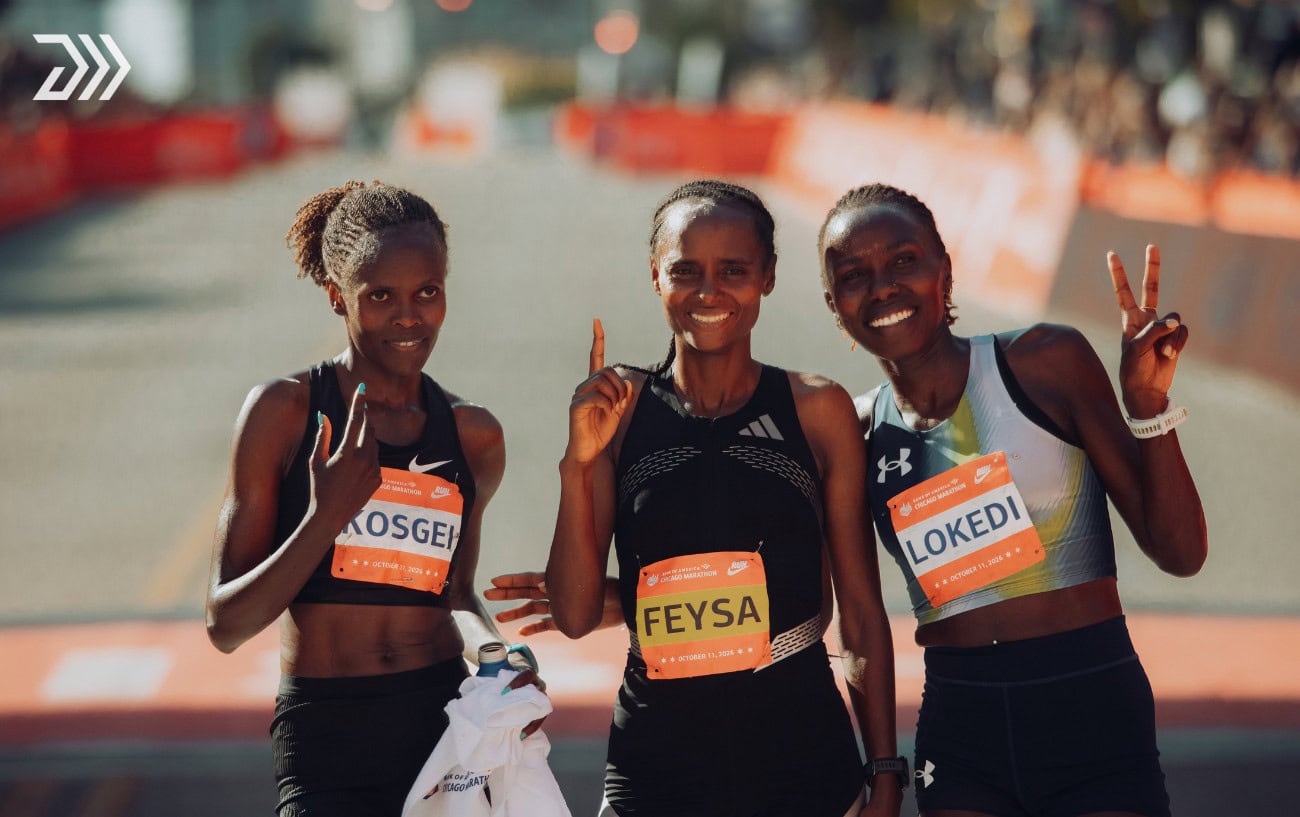 Chicago Marathon Podium
