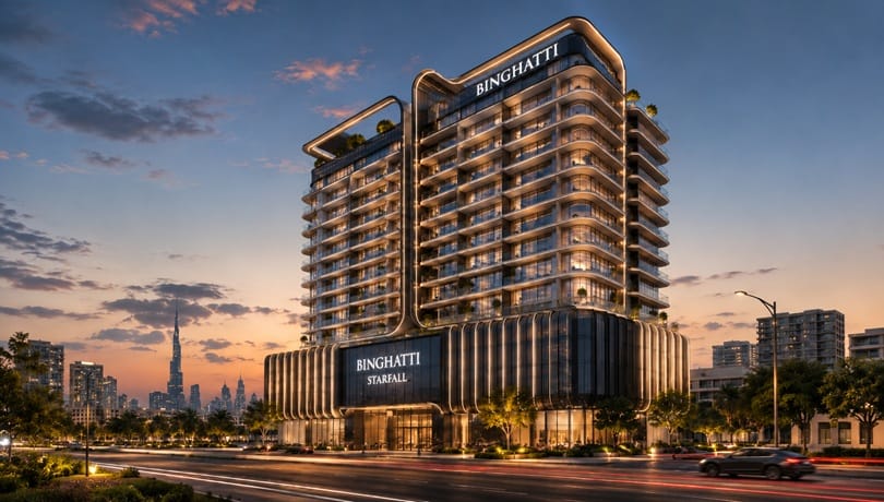 Binghatti Starfall project rendering