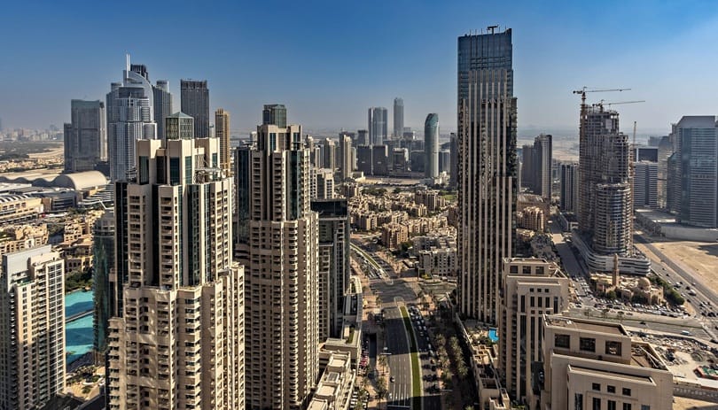 Dubai branded residences skyline