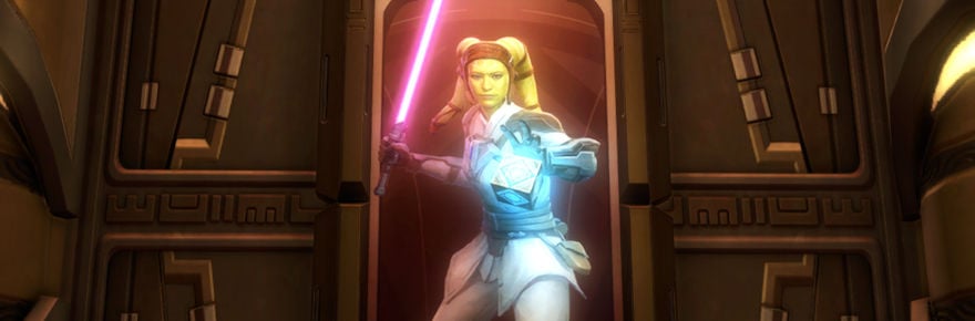 Screenshot of Star Wars: The Old Republic, a major title associated with BioWare