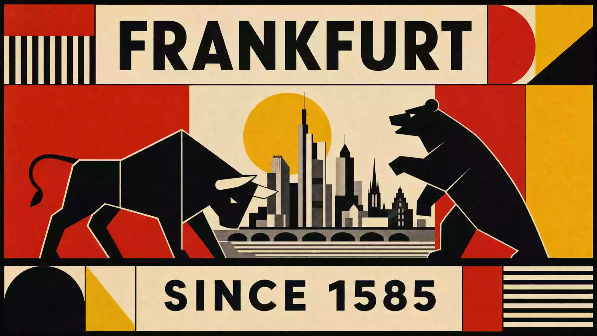 Deutsche Börse headquarters illustration