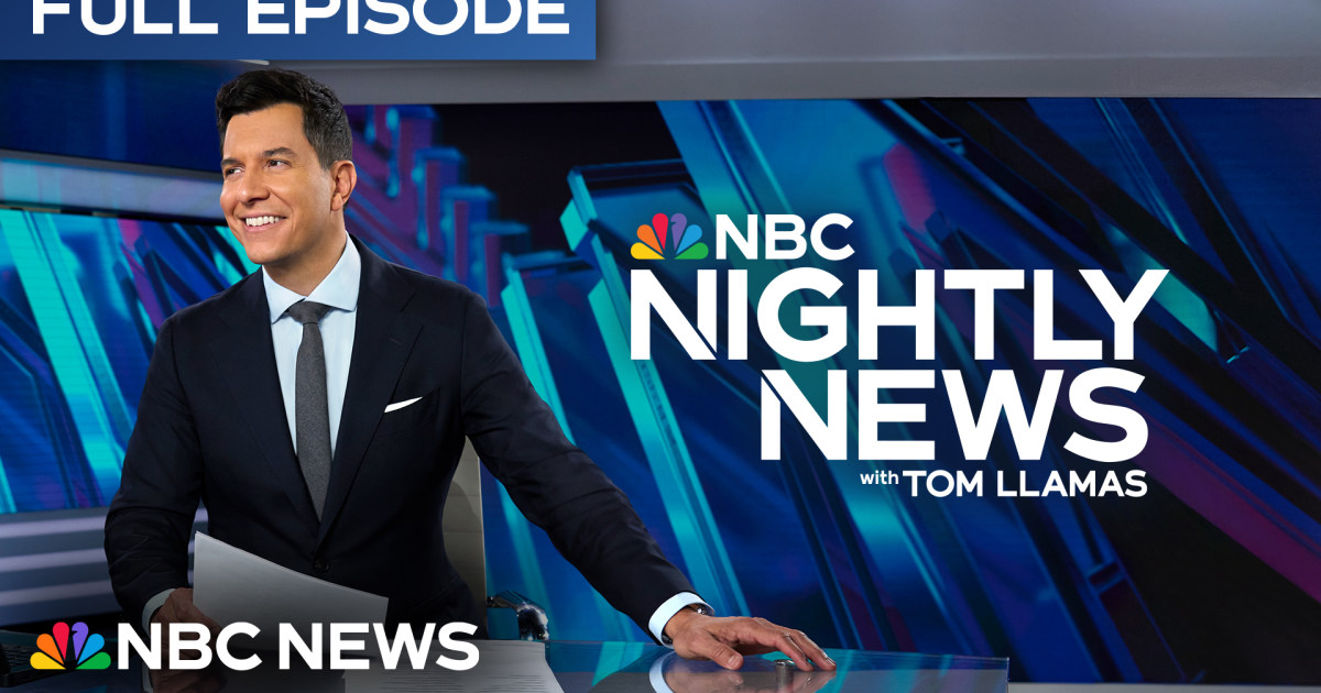 NBC 나이트리 뉴스 캡처