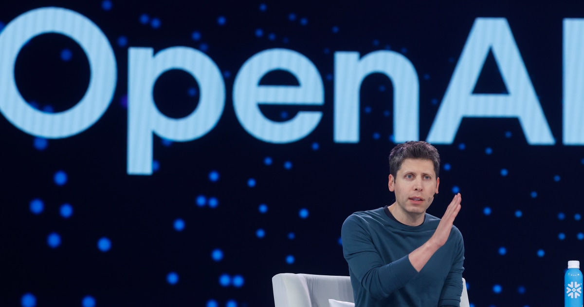 OpenAI CEO Sam Altman at recent earnings and IPO announcement