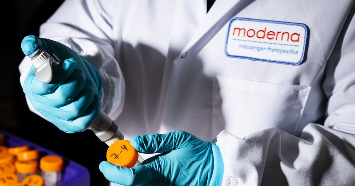Modern Moderna laboratory facility