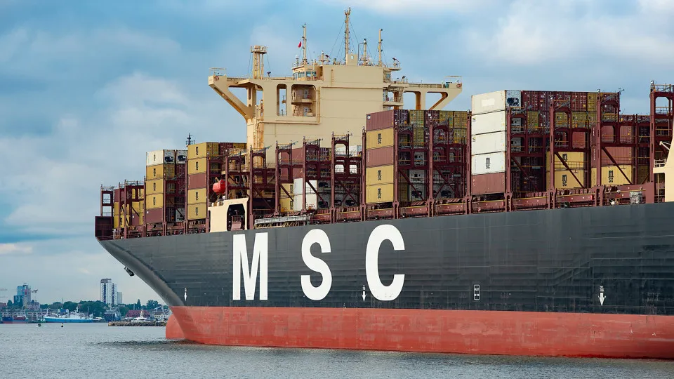 MSC container ship operations