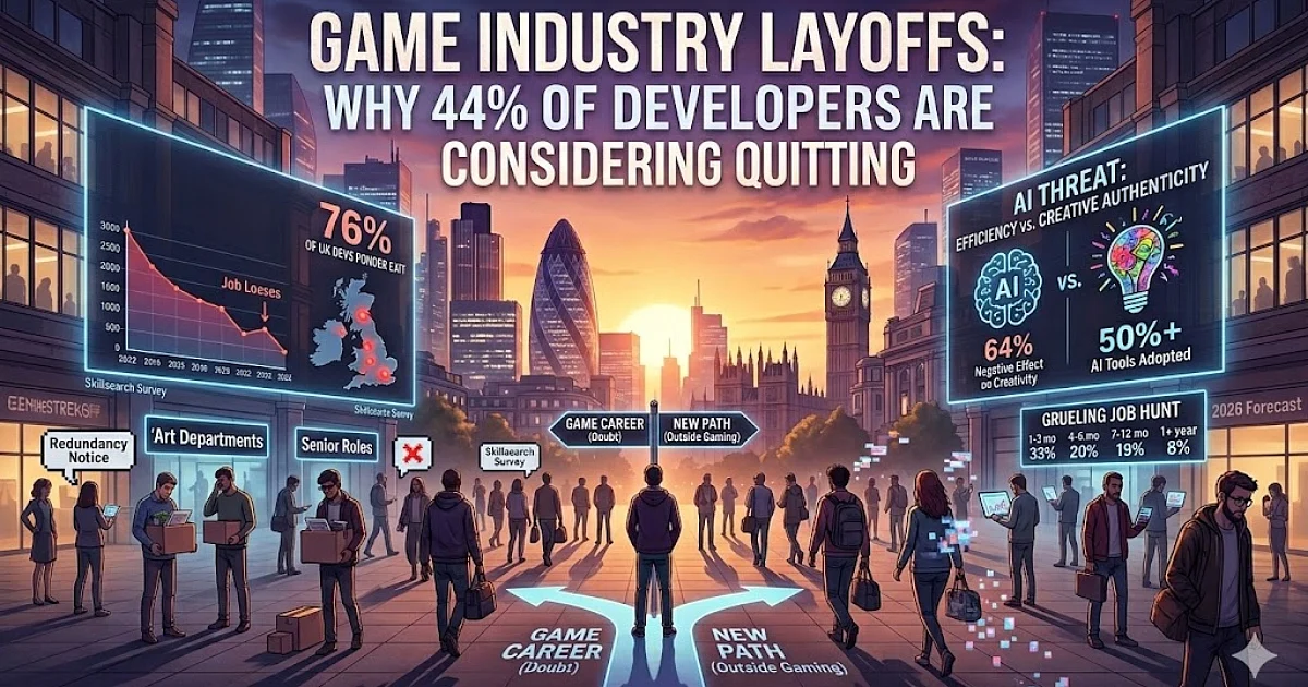 Employment crisis in gaming 2026