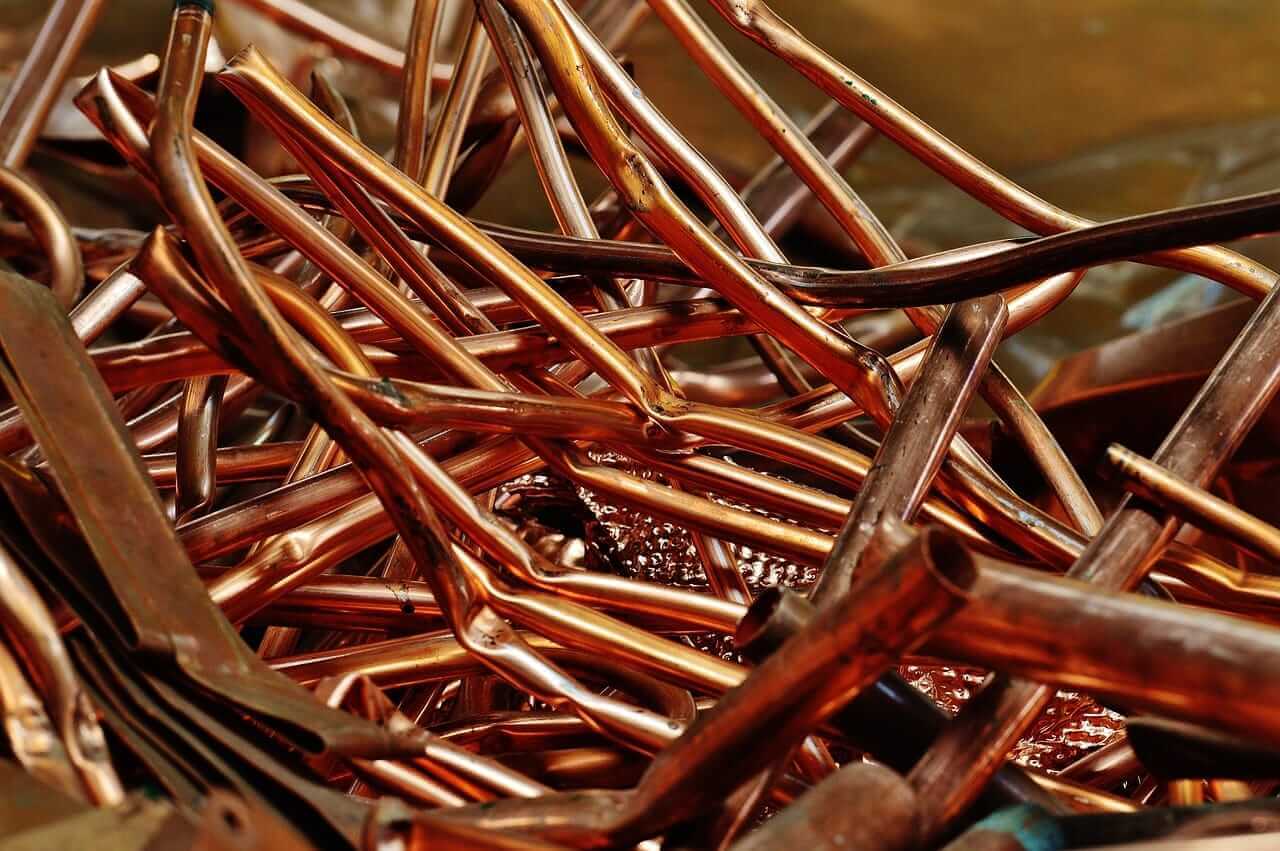 Copper scrap metal - COMEX copper futures $6 support consolidation