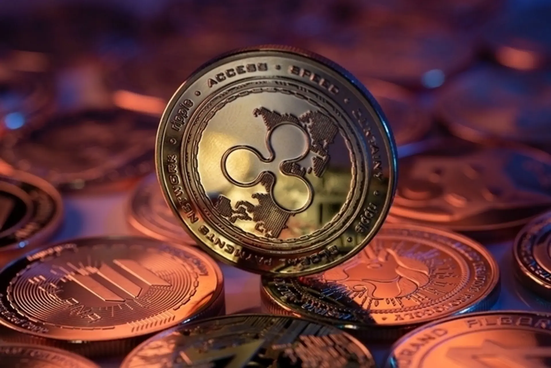리플의 XRP 이체 관련 이미지