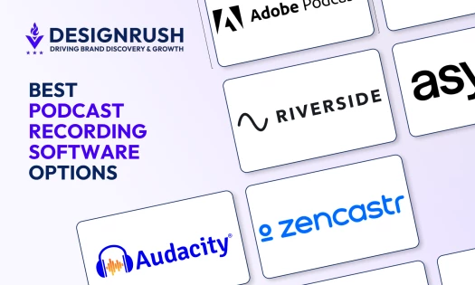 Comparison chart of 12 best podcast recording software options