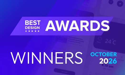 DesignRush October 2026 Design Award Winners
