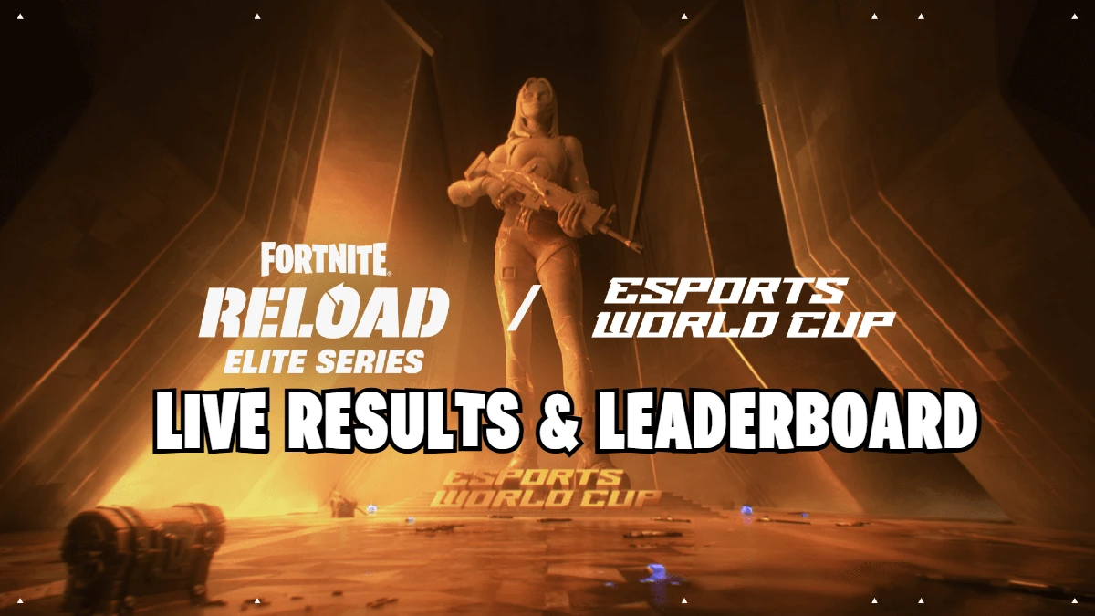 Fortnite players competing at the Esports World Cup