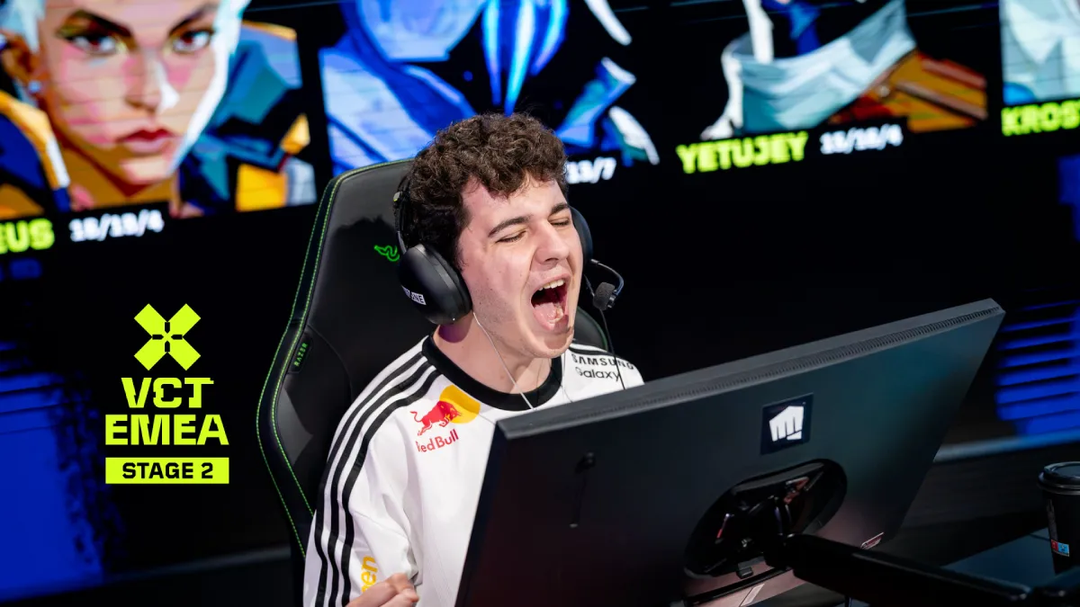 VALORANT esports player during VCT 2026 match