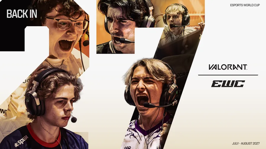 VALORANT Esports World Cup 2027 announcement graphic