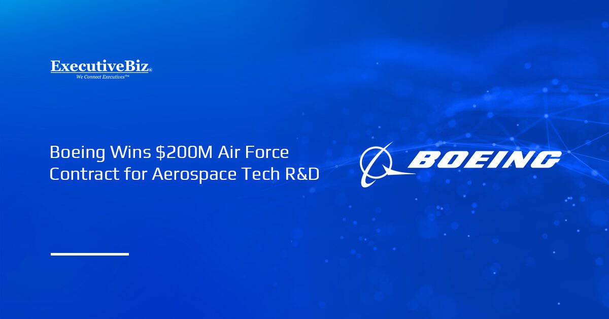 Boeing Defense Contract Logo