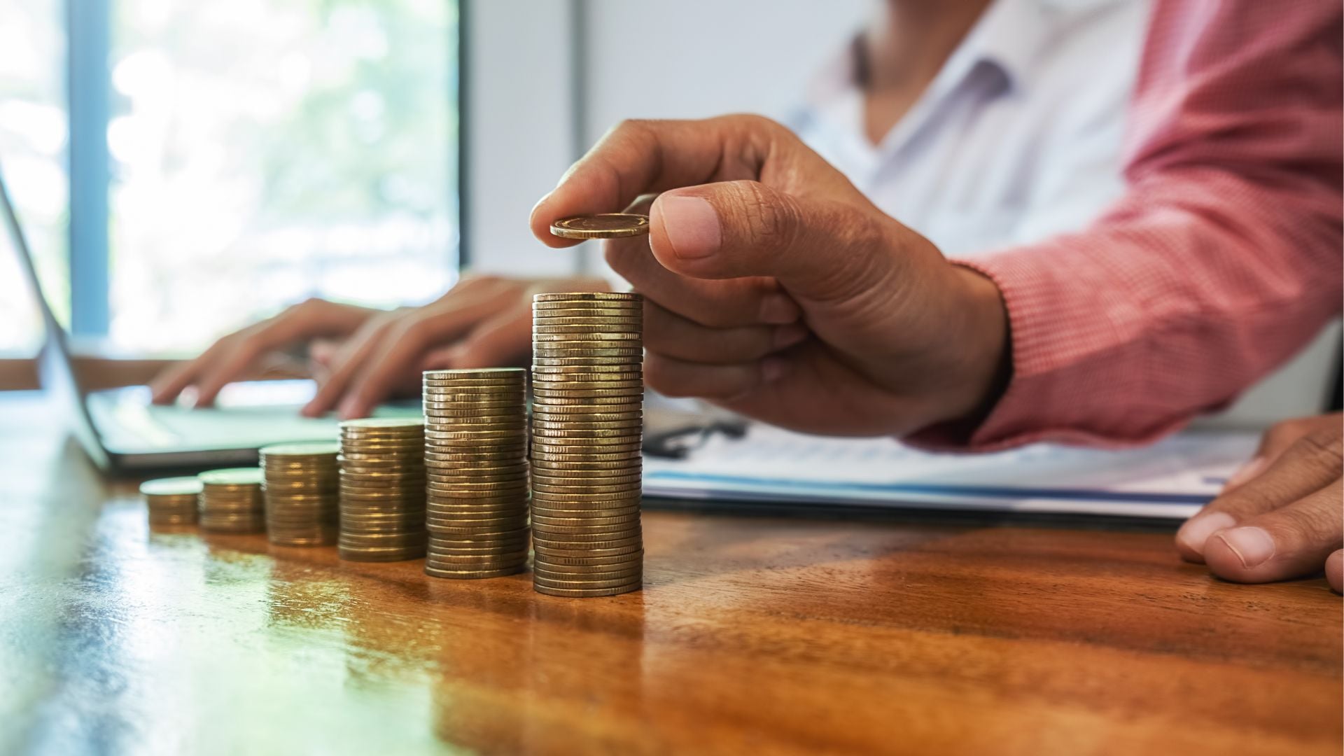 Government officials discussing health budget distribution