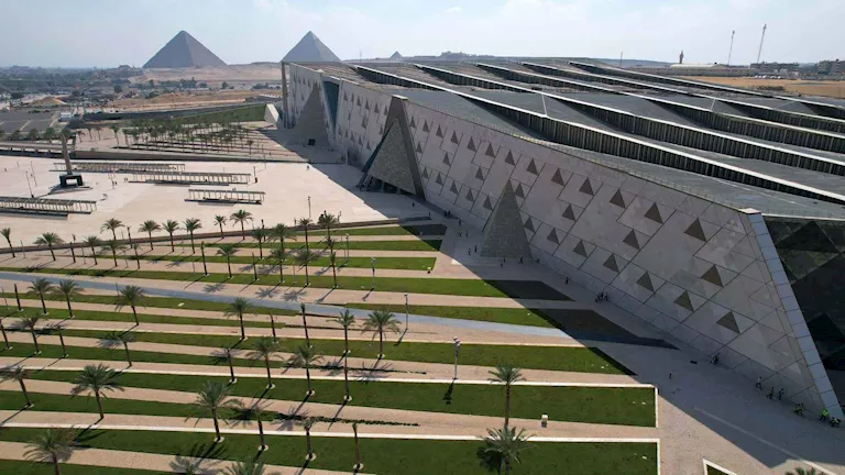 Grand Egyptian Museum exterior view