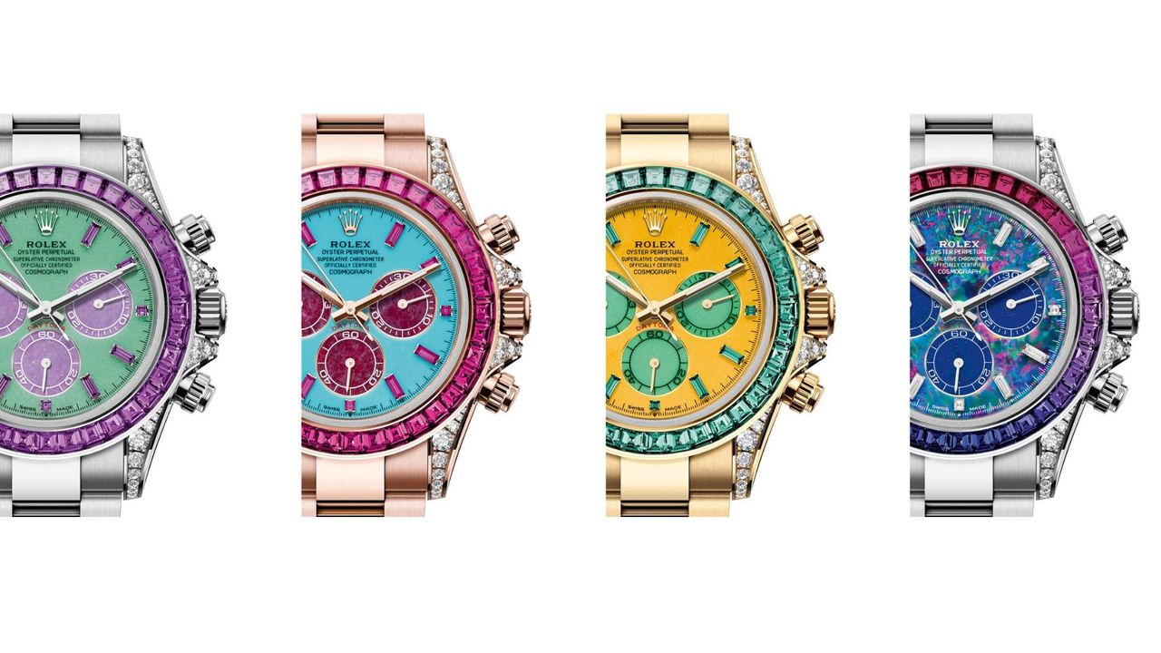 Unique Rolex Daytona watches prepared for auction