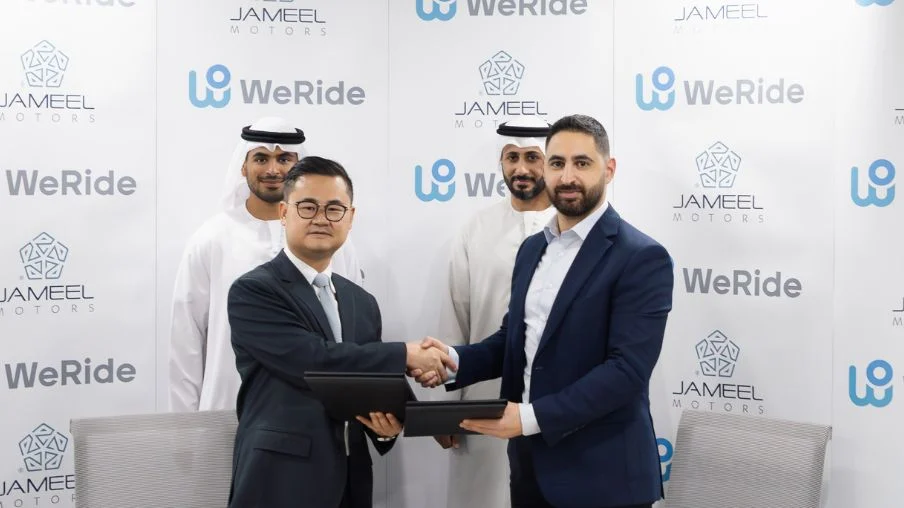 WeRide robotaxi deployment in Dubai