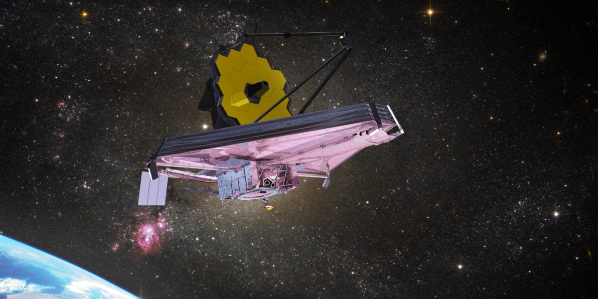 James Webb Space Telescope in orbit