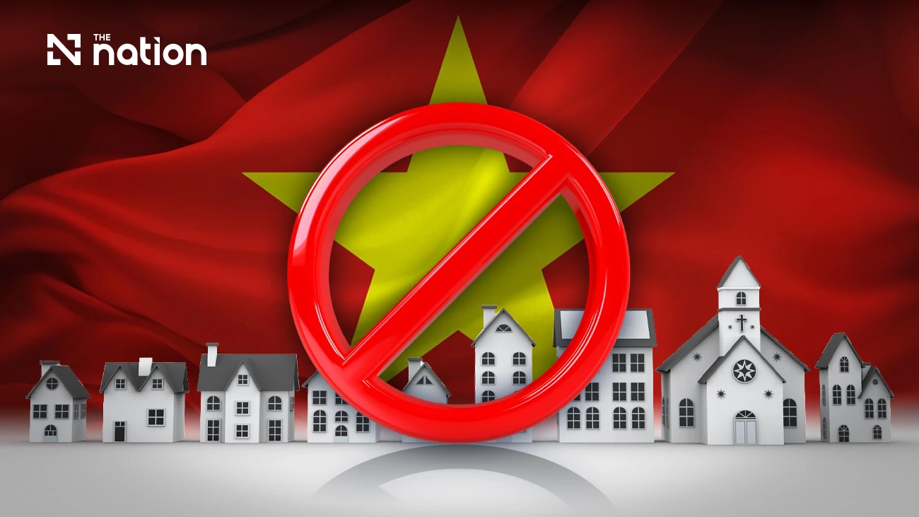 Image showing a residential area in Vietnam illustrating the proposed housing restrictions