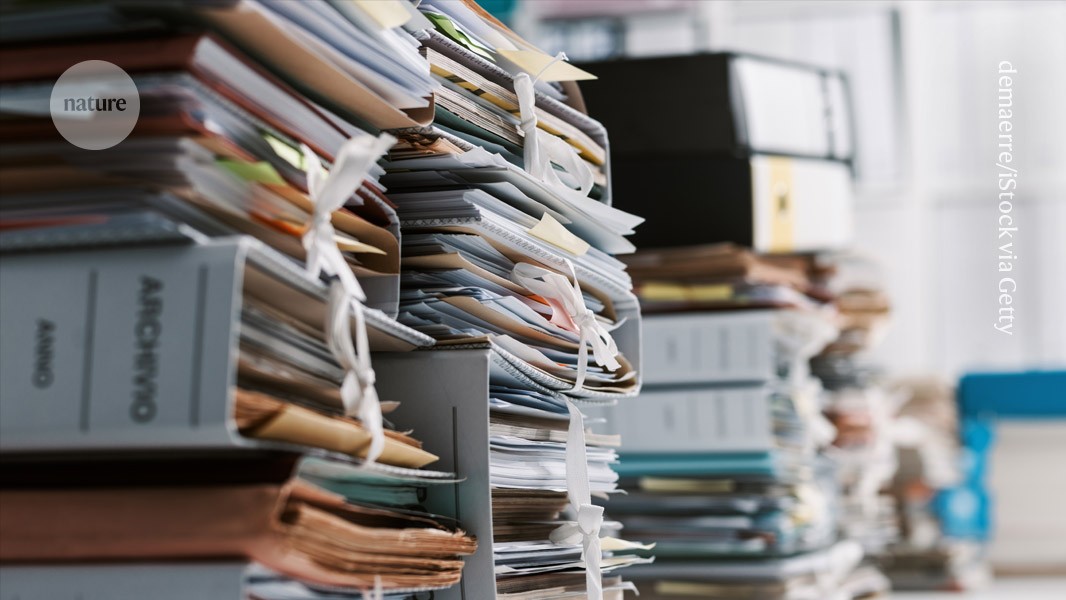 Visualization from Nature's 320,000-career study on research productivity patterns