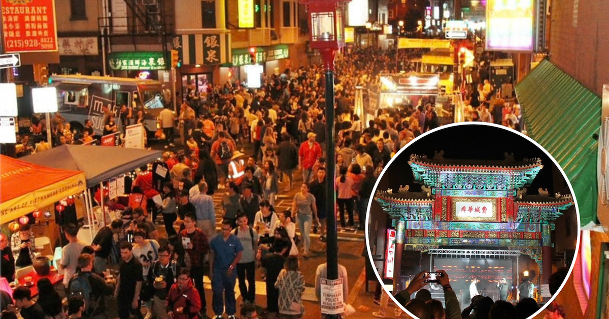 YèShì Chinatown Night Market vendors in Philadelphia